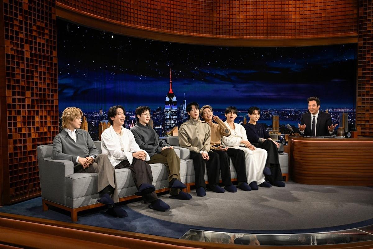 Los BTS se pusieron filosóficos con Jimmy Fallon 