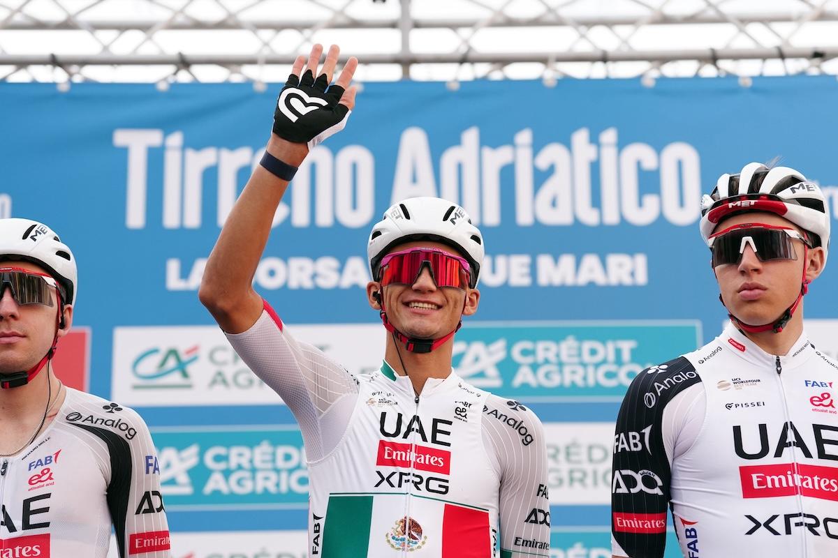 Isaac del Toro recupera el liderato en la Tirreno-Adriático