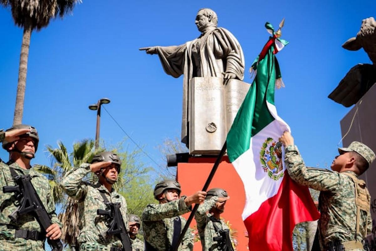 Honran legado de Benito Juárez en Nogales