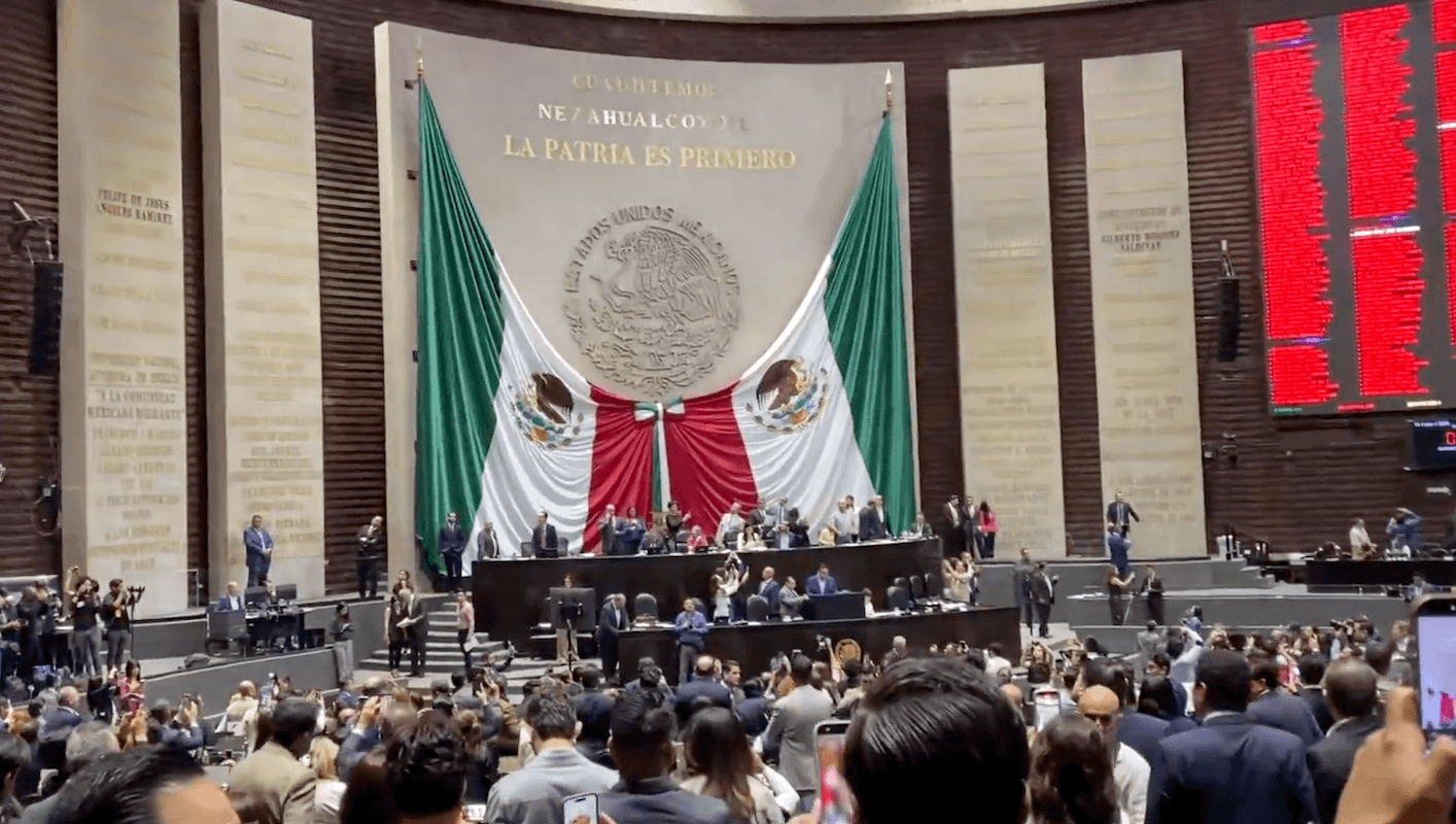 Reforma electoral de Sheinbaum no logra aprobarse en la Cámara de Diputados