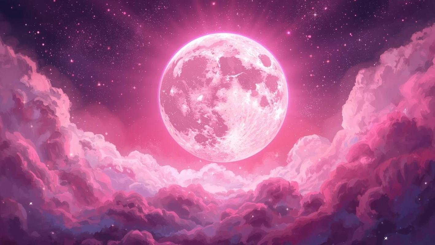 ¡Ahí viene la Luna Llena Rosa!