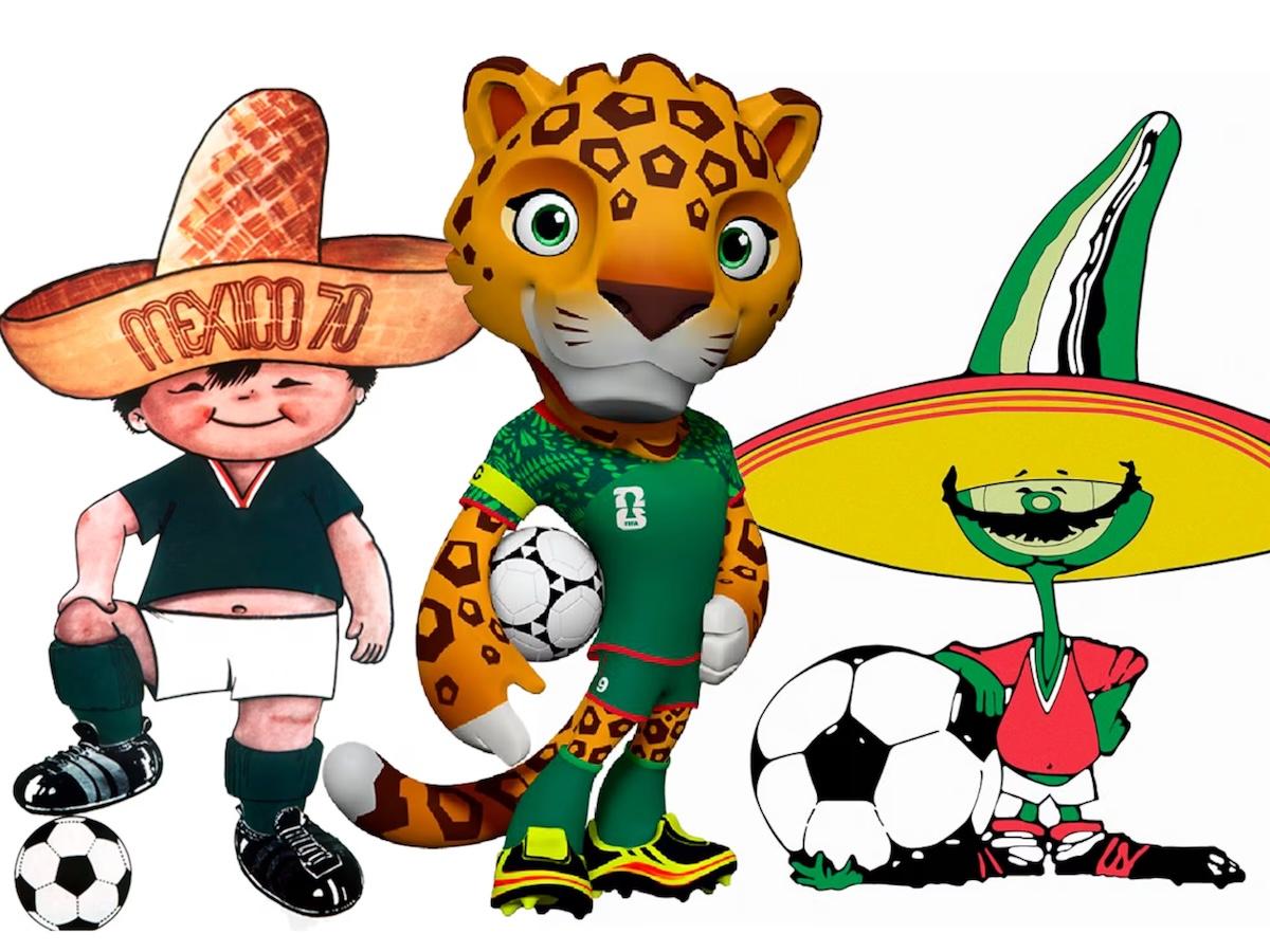 Del chile al jaguar una nueva era: la evolución de las mascotas mundialistas en México