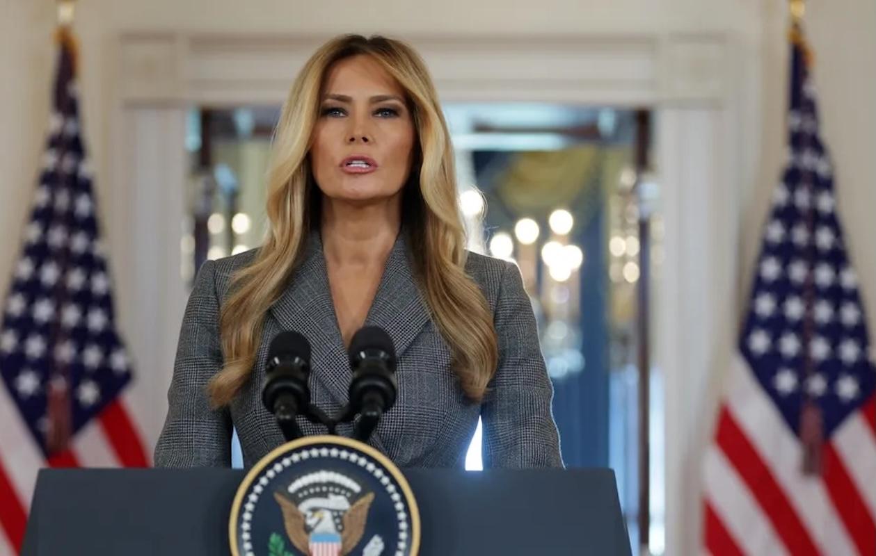 Melania Trump niega vínculos con Epstein