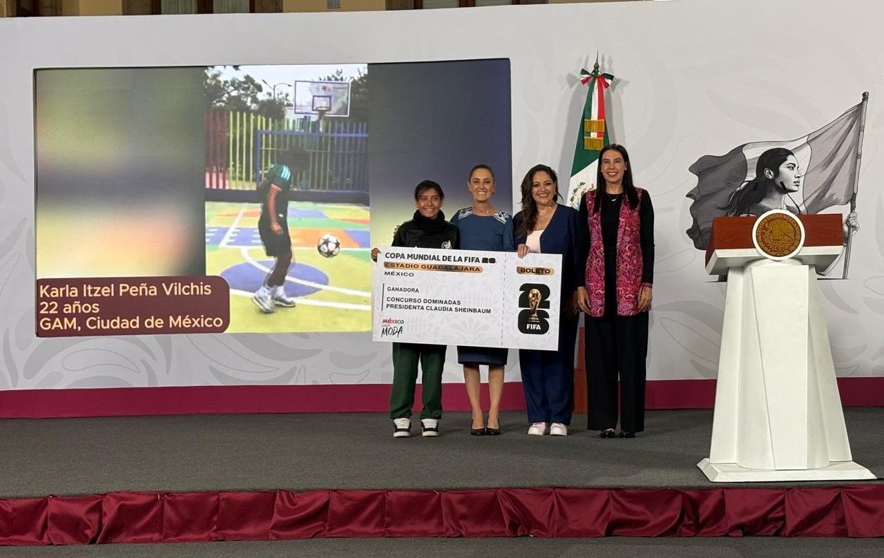Sheinbaum no asistirá a la inauguración del Mundial; entrega su boleto a joven veracruzana
