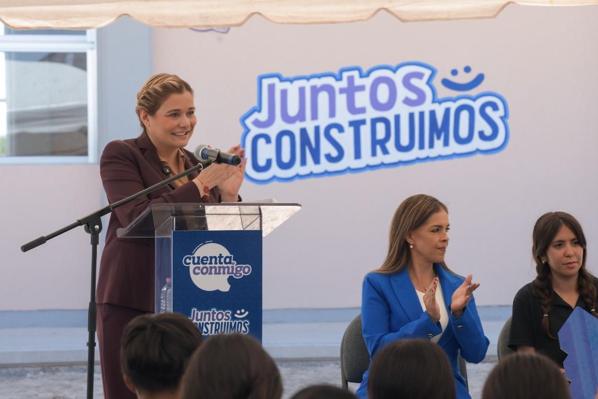 Maru Campos inaugura instalaciones de la Secundaria Federal No. 22