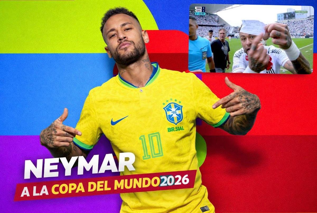Neymar confirmado para la Copa del Mundo