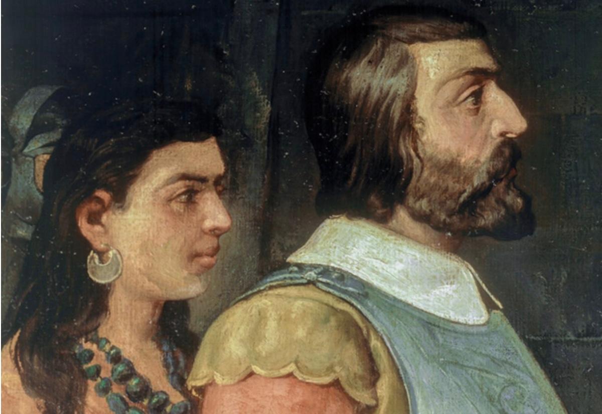 ¿Quién estaba enterrado en el Palacio de Cortés?
