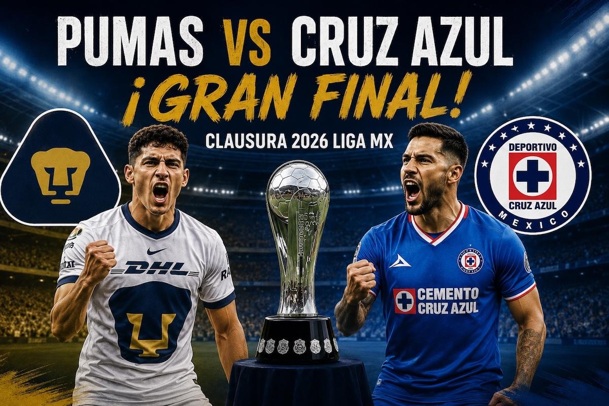 UNAM y Cruz Azul disputarán la gran final del Clausura 2026