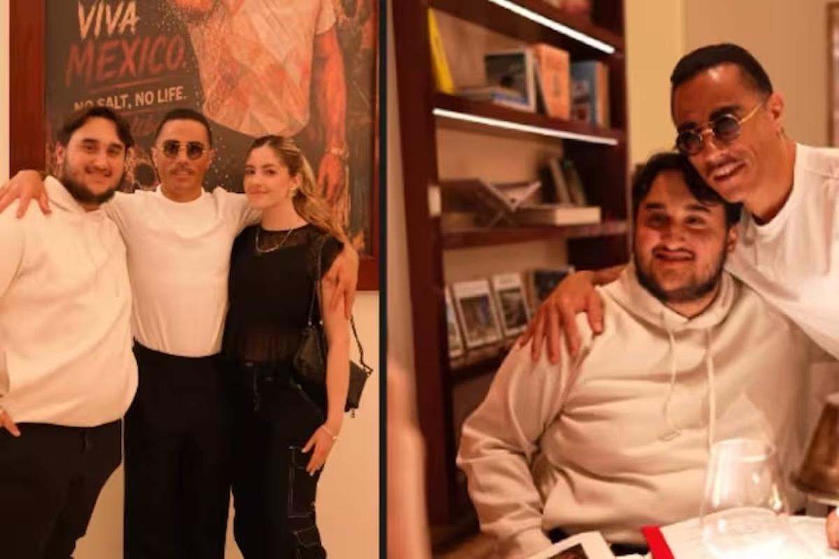 Hijo menor de AMLO fue captado en restaurante de lujo