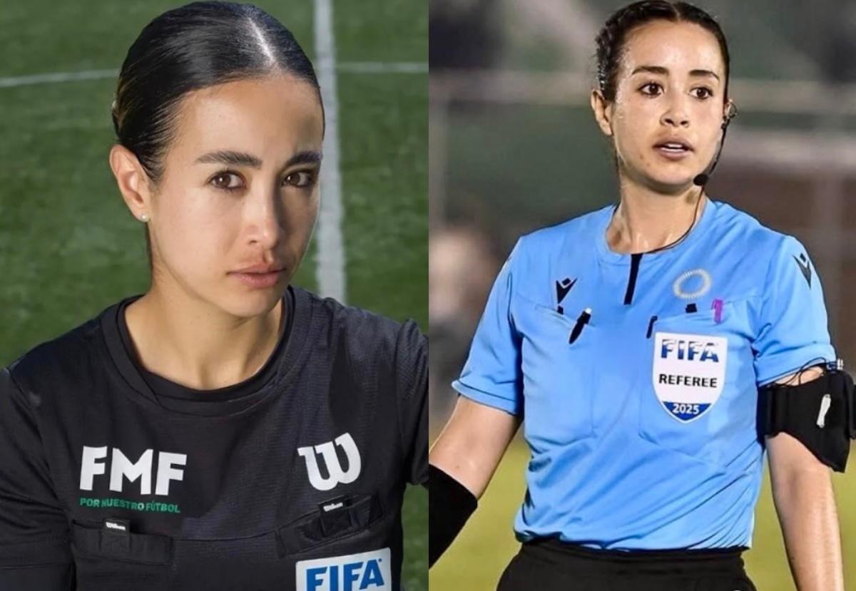 Árbitra mexicana hará historia en la justa mundialista