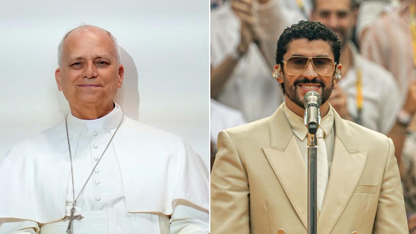 El Papa León XIV se reunió con Bad Bunny en España