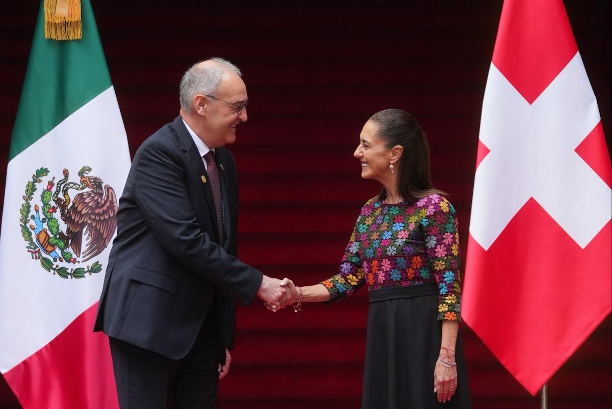 Sheinbaum y Suiza acuerdan modernizar su relación comercial