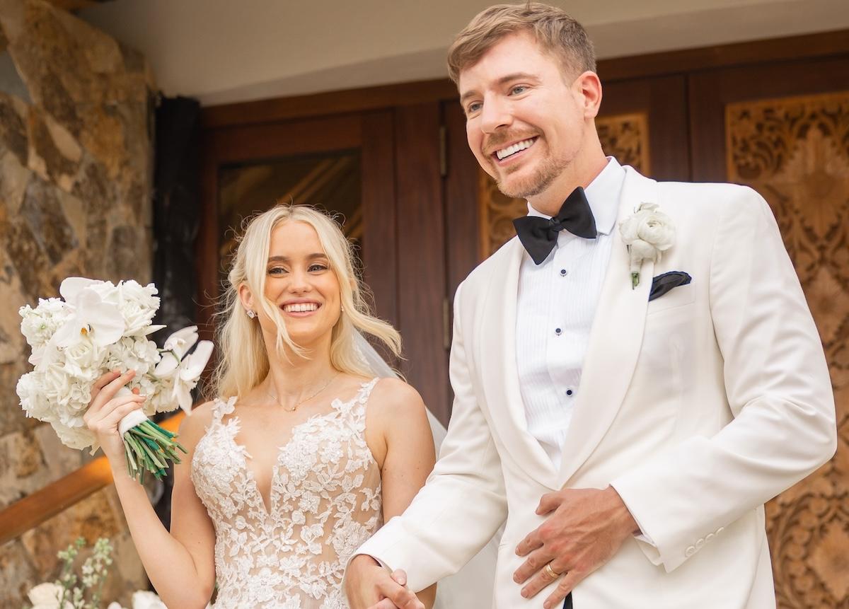 El influencer Mr Beast llega al altar con Thea Booysen
