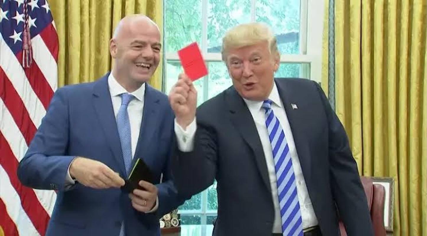 Trump reconoce intervención ante la FIFA por expulsión de Balogun