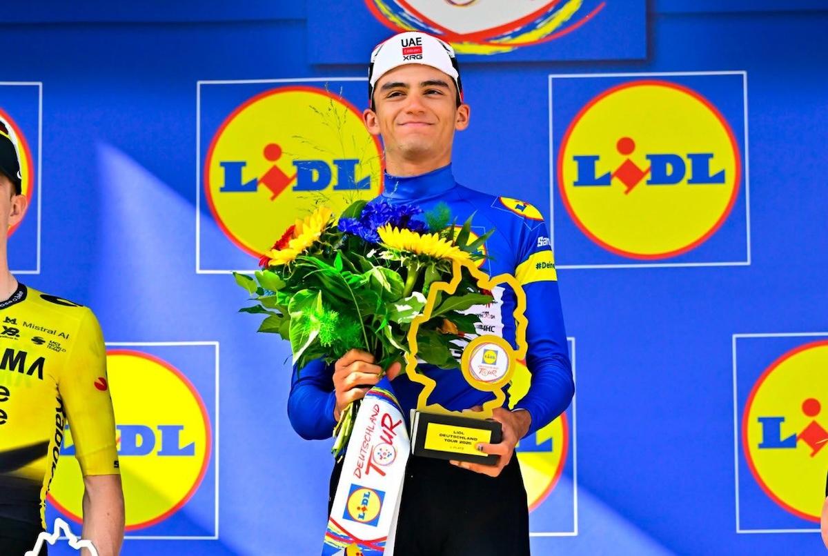 Isaac del Toro es nuevo campeón en el Tour de Alemania