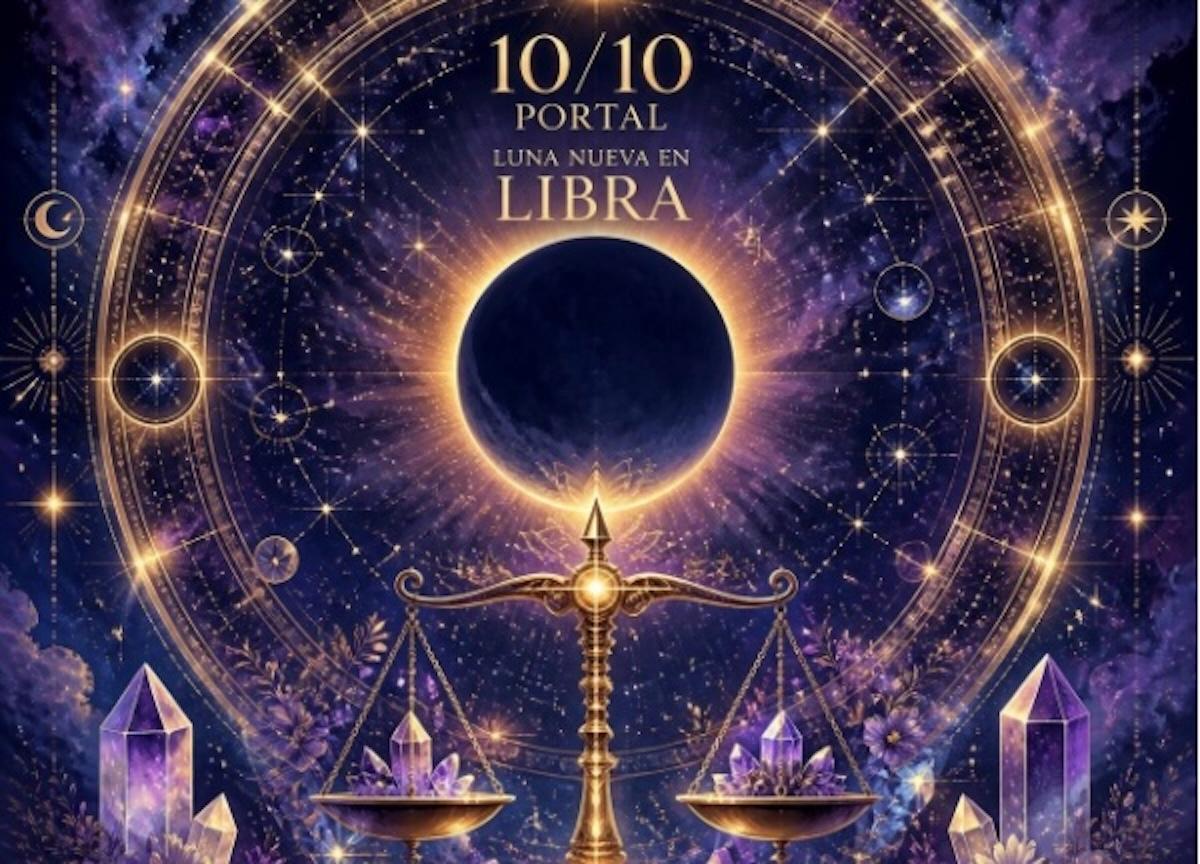 ¡Mañana es portal y la Luna Nueva en Libra!