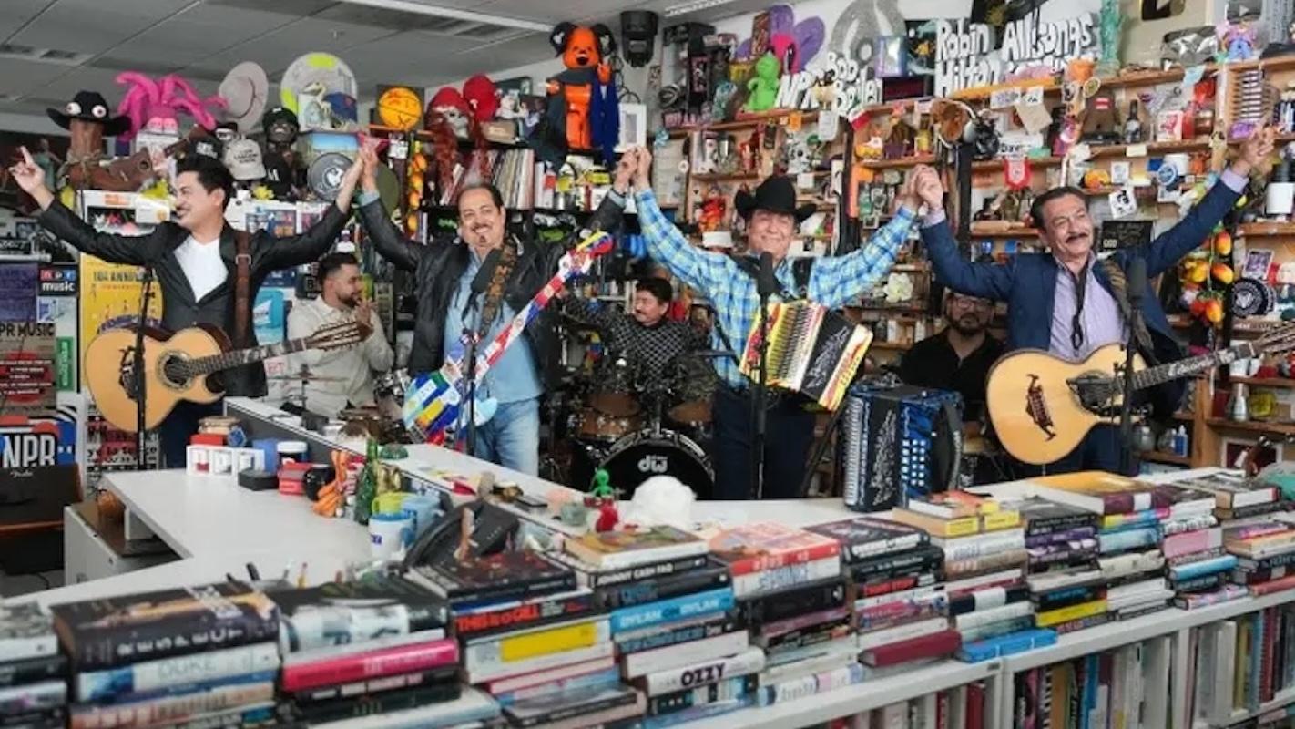 Los Tigres del Norte tuvieron su Tiny Desk Concert 
