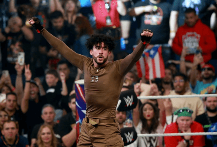 Bad Bunny triunfa en la lucha libre