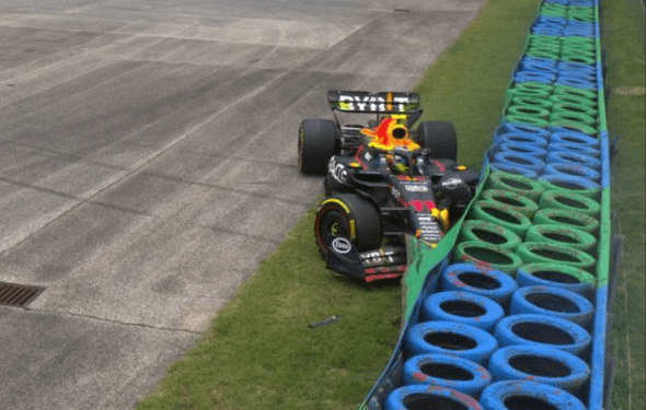 Checo Pérez quedó fuera de la P1 del GP de Hungría