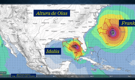Idalia se convierte en huracán categoría 1