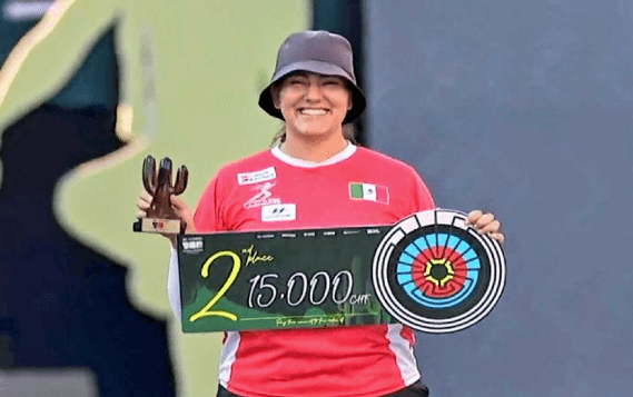 Alejandra Valencia segundo lugar en el Mundial de Tiro con Arco