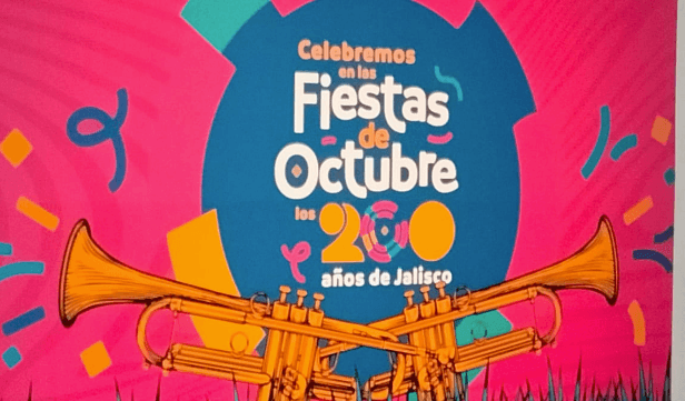 Anuncian cartel de “Las fiestas de octubre” a Guadalajara