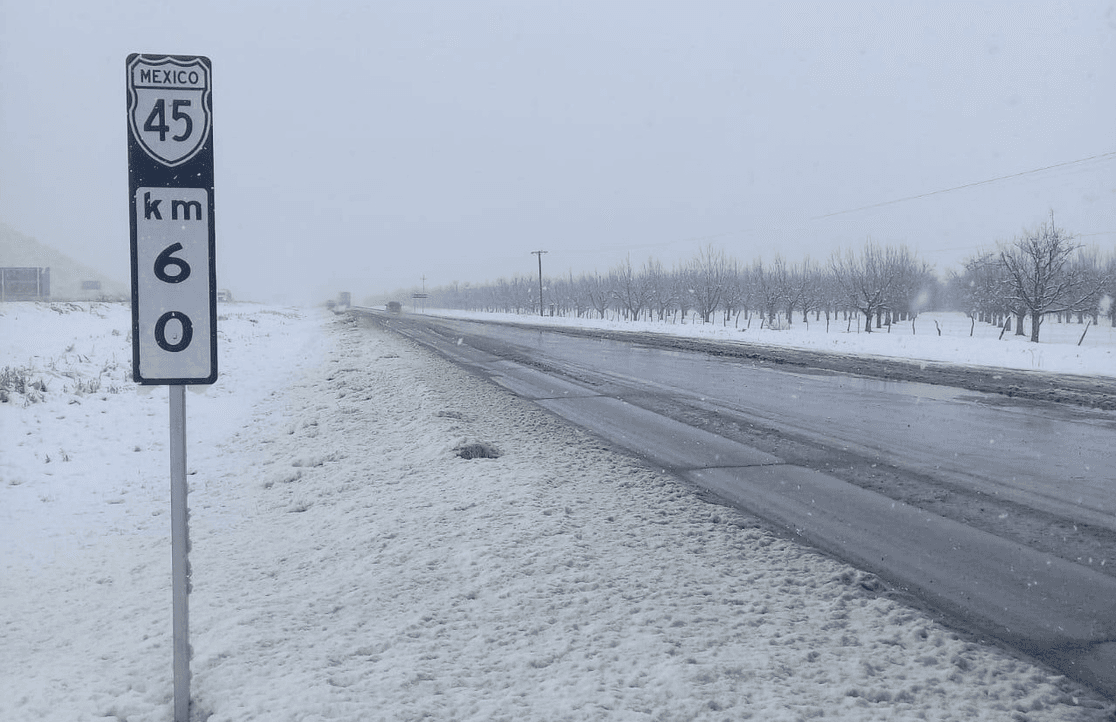 Llega la primera tormenta invernal