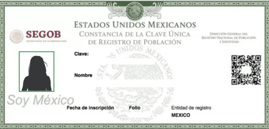 Senado de la República discutirá el martes 10 de octubre si habrá CURP con fotografía