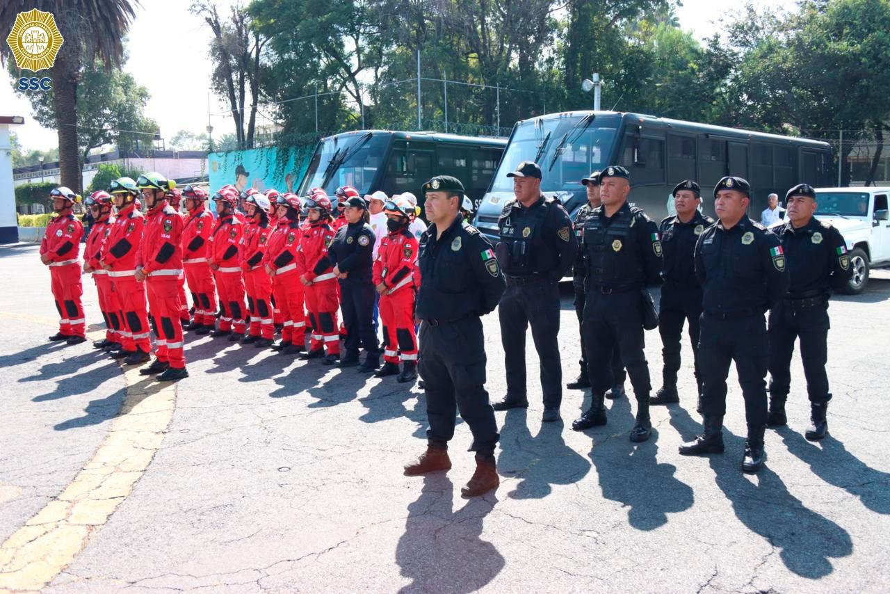 La CDMX manda grupo de apoyo a Acapulco