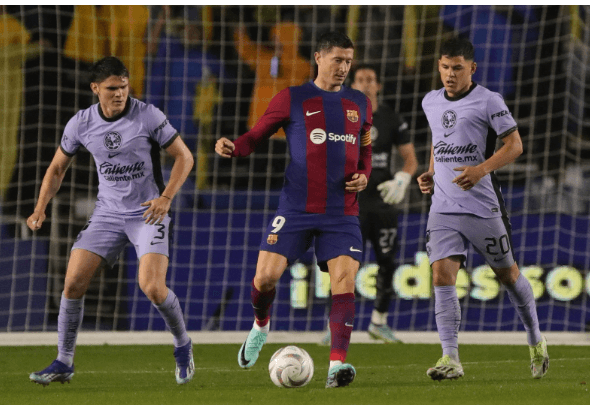 América venció a Barcelona en Estados Unidos