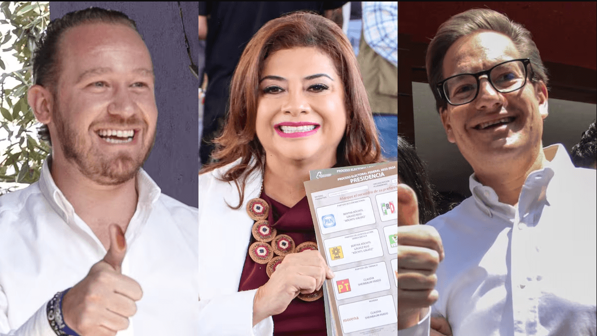 Candidatos a la jefatura de Gobierno de la CDMX acudieron a votar