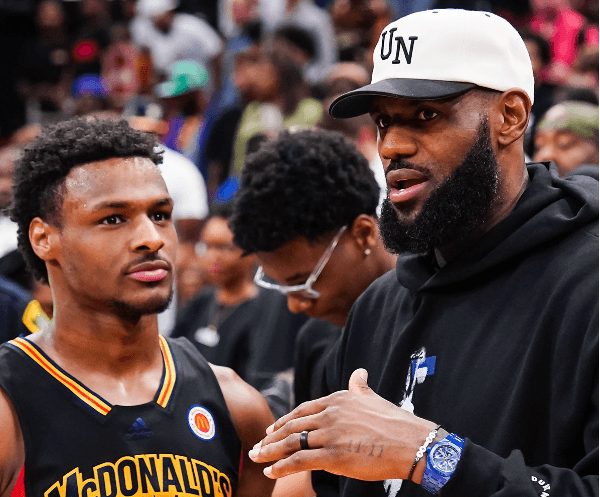 ¿LeBron y Bronny James a Los Lakers?