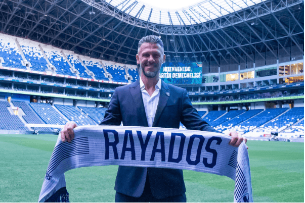 Martín Demichelis es el nuevo entrenador de los Rayados de Monterrey
