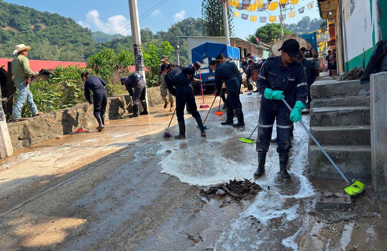 Comienzan las labores de limpieza en Veracruz