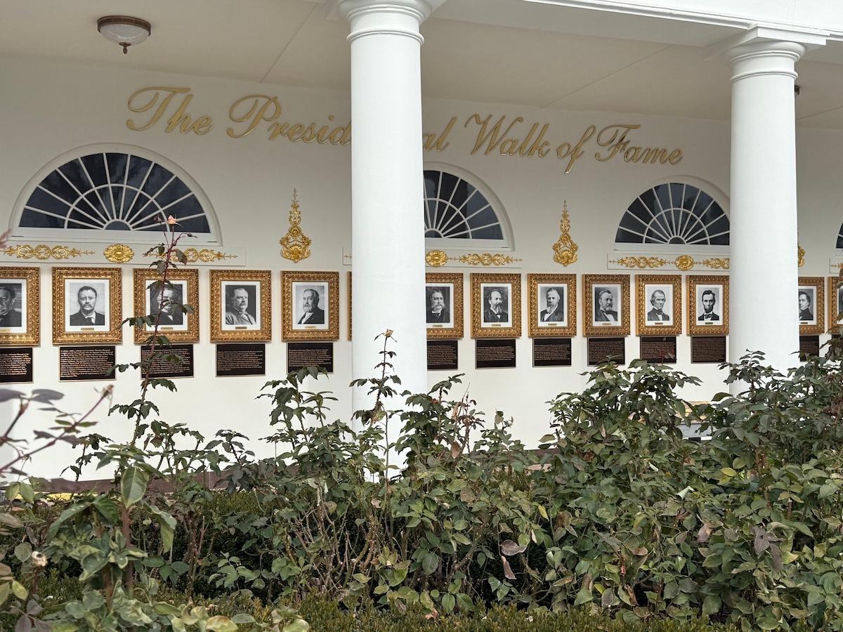Inauguran el Salón de la Fama de Trump en la Casa Blanca