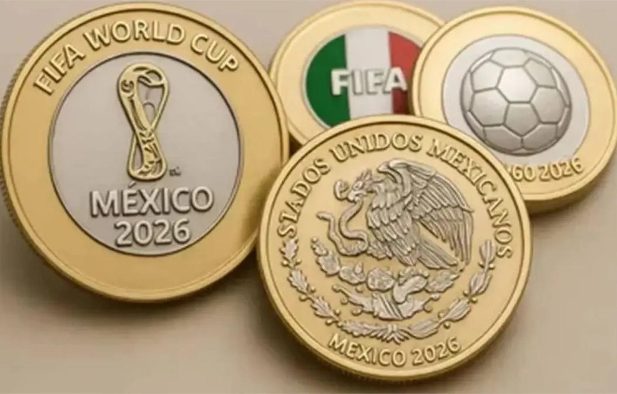 Sheinbaum propone expedir tres monedas conmemorativas del Mundial 2026