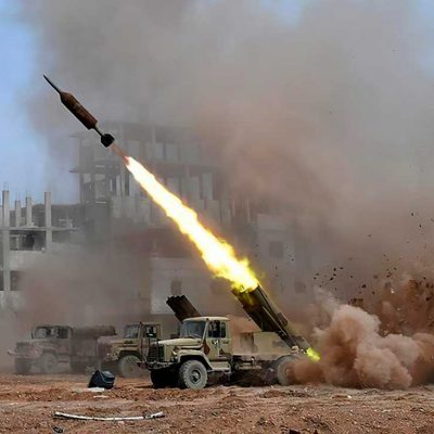 Disparan cohetes desde Irak a Siria 