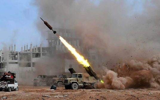 Disparan cohetes desde Irak a Siria 