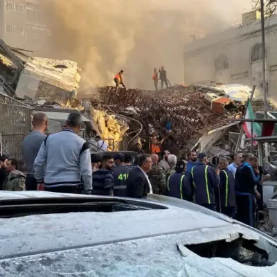 Irán bombardeó a Israel por ataque en embajada de Damasco 