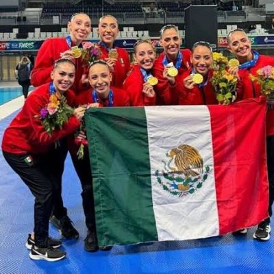 Segundo oro para las mexicanas en el Mundial de natación Artística 