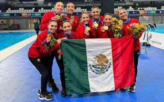 Segundo oro para las mexicanas en el Mundial de natación Artística 