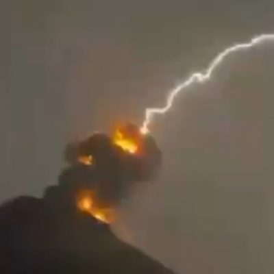 Impactante erupción del Volcán de Fuego en Guatemala